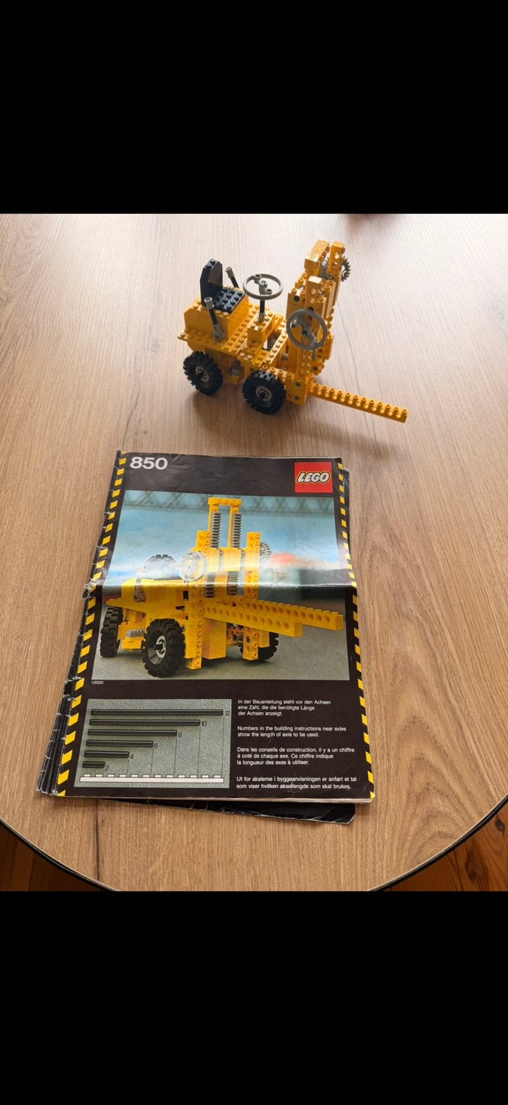 Lego Technic (850), Ophalen of Verzenden, Zo goed als nieuw