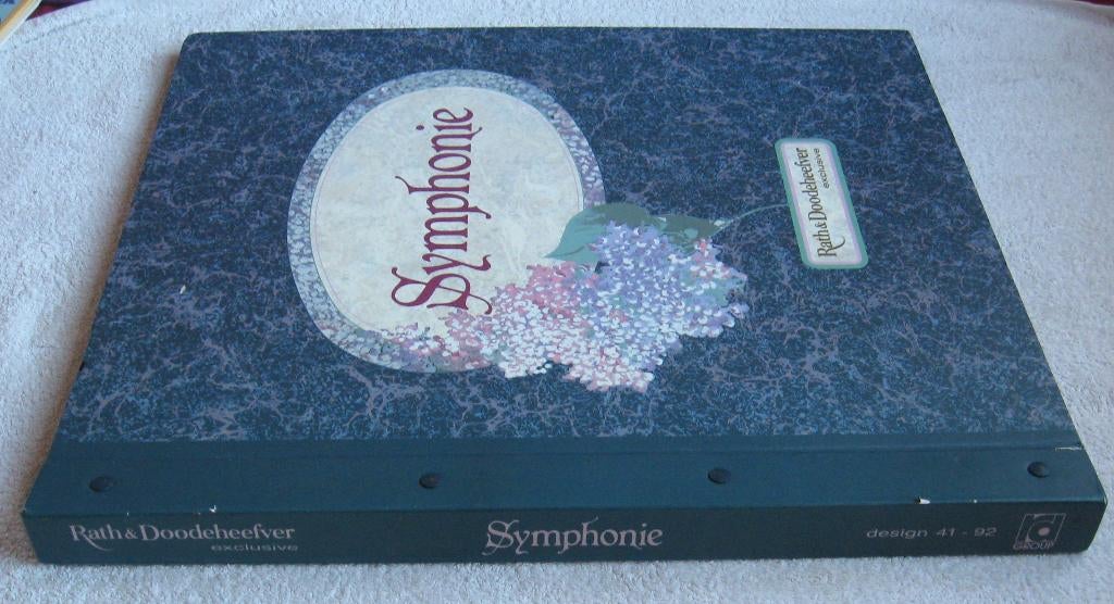 Rath & Doodeheefver behangstalenboek Symphony (nieuwstaat), Ophalen, Zo goed als nieuw