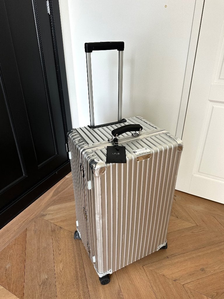 Rimowa Classic Trunk Silver, 45 tot 55 cm, Zo goed als nieuw, 70 cm of meer, Metaal