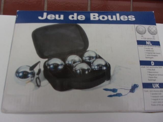 jeu de boules ballen, Ophalen, Zo goed als nieuw