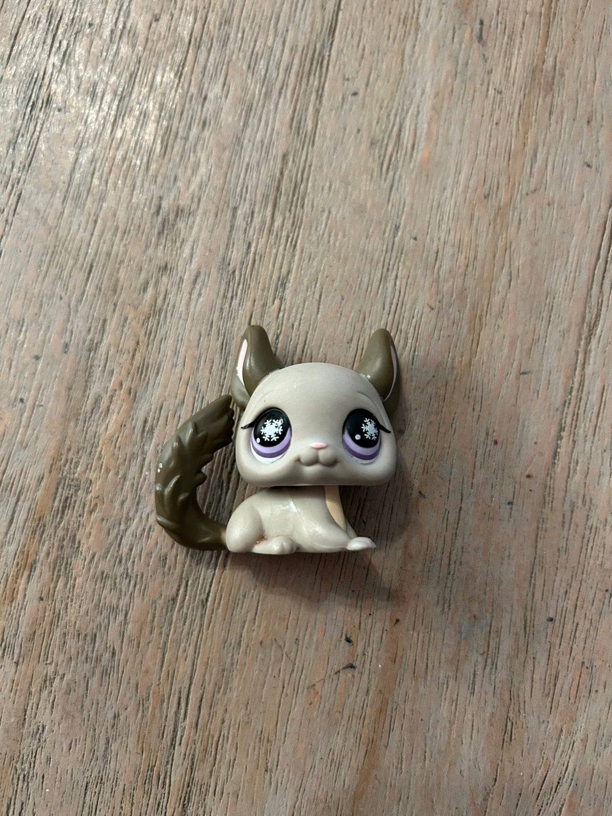 LPS Gray chinchilla purple snowflake eyes, Ophalen of Verzenden, Gebruikt