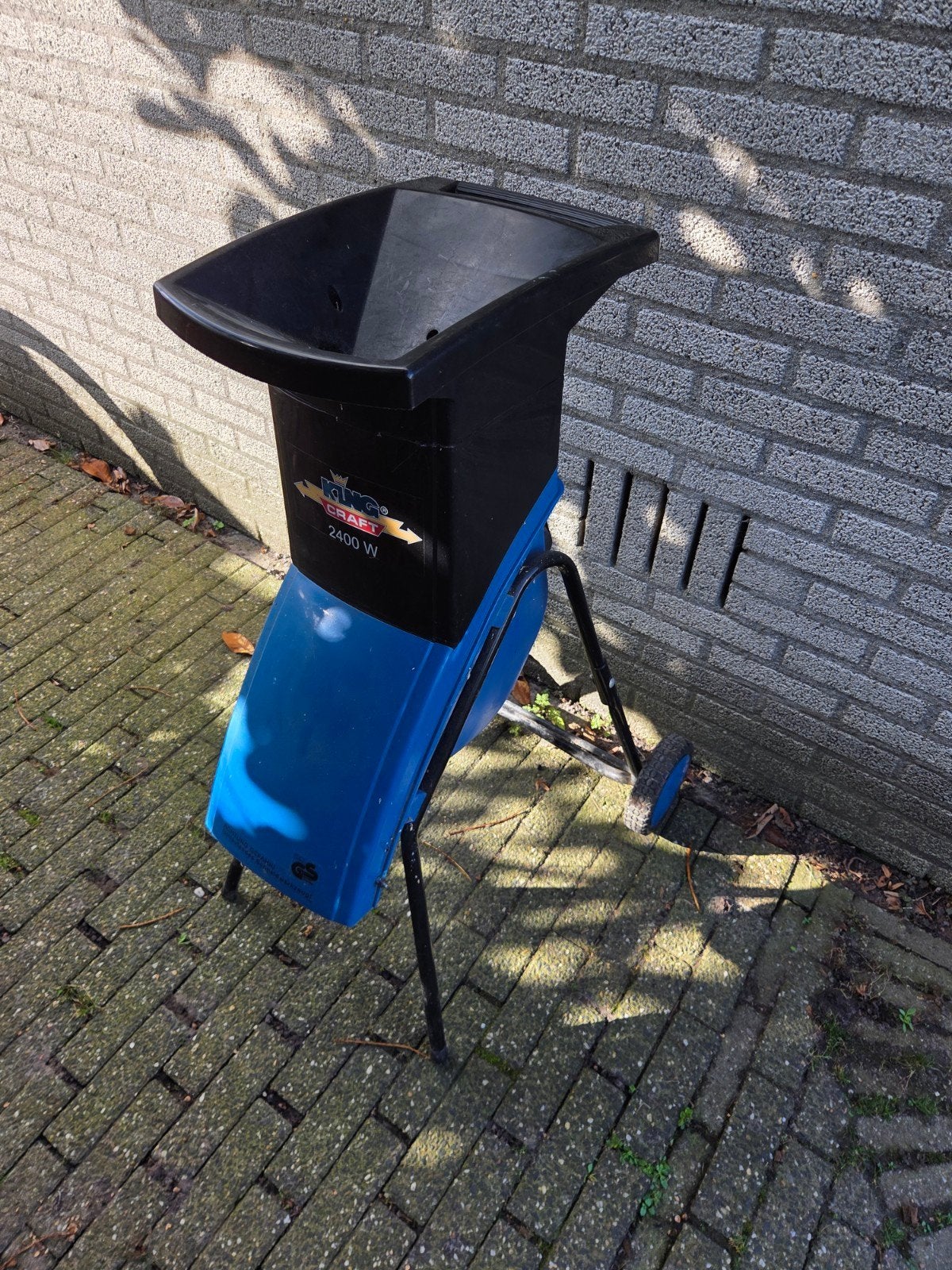 King Craft Hakselaar 2400W - Krachtig en Betrouwbaar, Ophalen, Gebruikt, Elektrisch, King Craft