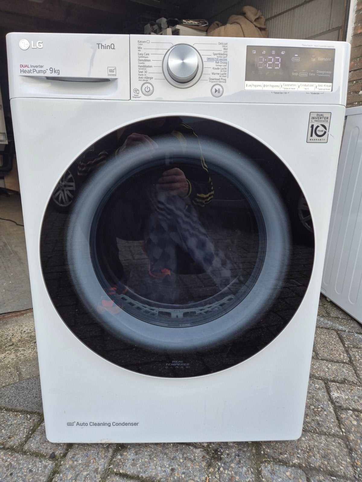 LG RH90V5AV6Q 9kg warmtepompdroger A+++