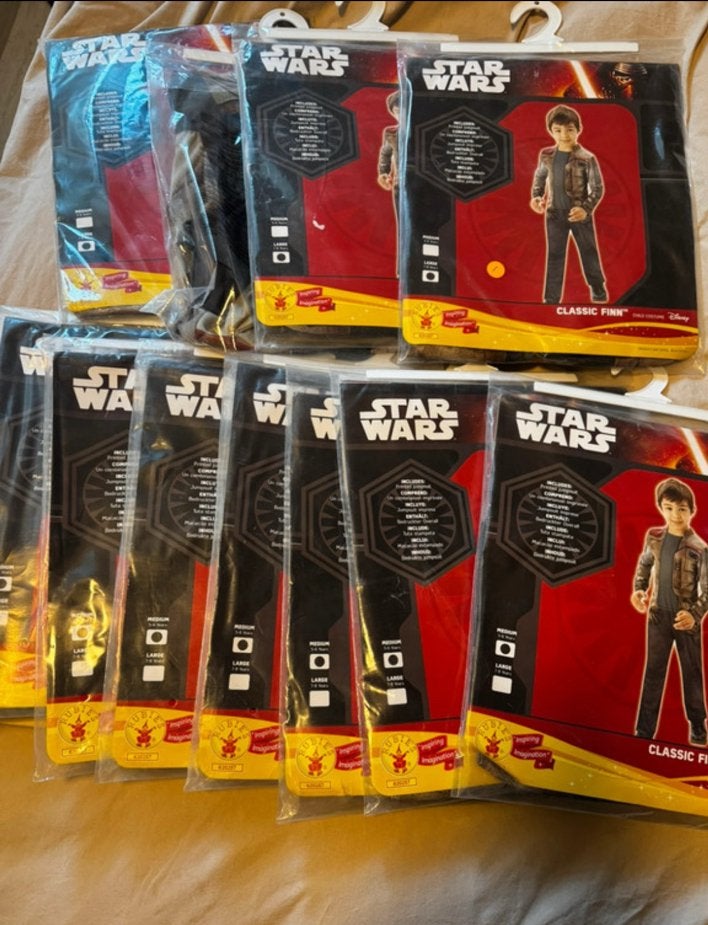 Partij verkleedkleding • verkleden • star wars Finn, Ophalen of Verzenden, Nieuw