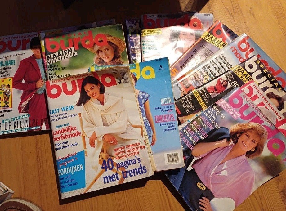 Burda Mode Tijdschriften - Diverse Jaargangen, Ophalen, Gelezen, Damesbladen