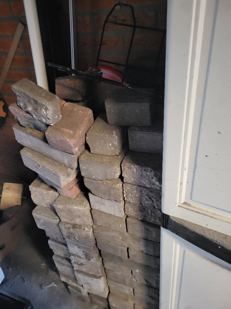 Straatstenen gebruikt, Tuin en Terras, Ophalen, Gebruikt, Beton, Klinkers