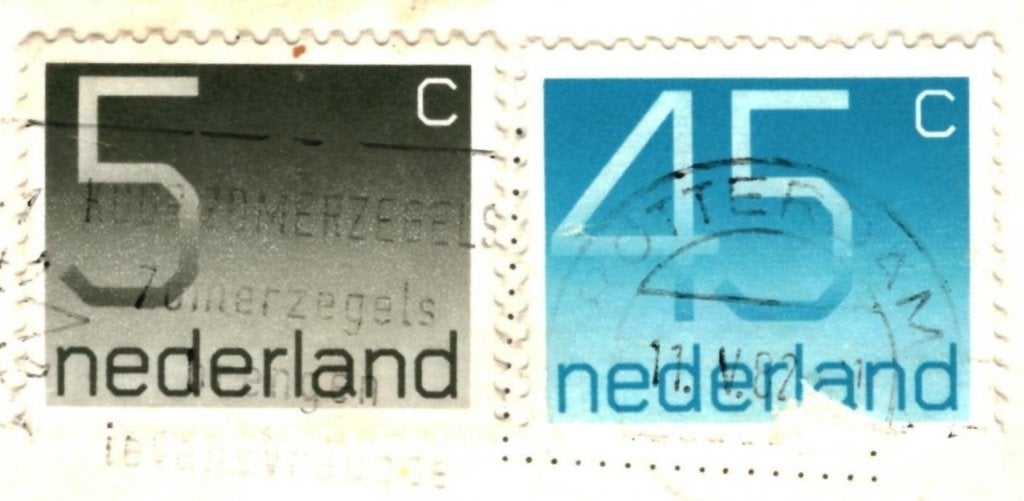 41838 Ooltgensplaat 581 ZH Gemeentehuis Gelopen, Ophalen of Verzenden, 1980 tot heden, Gelopen, Zuid-Holland