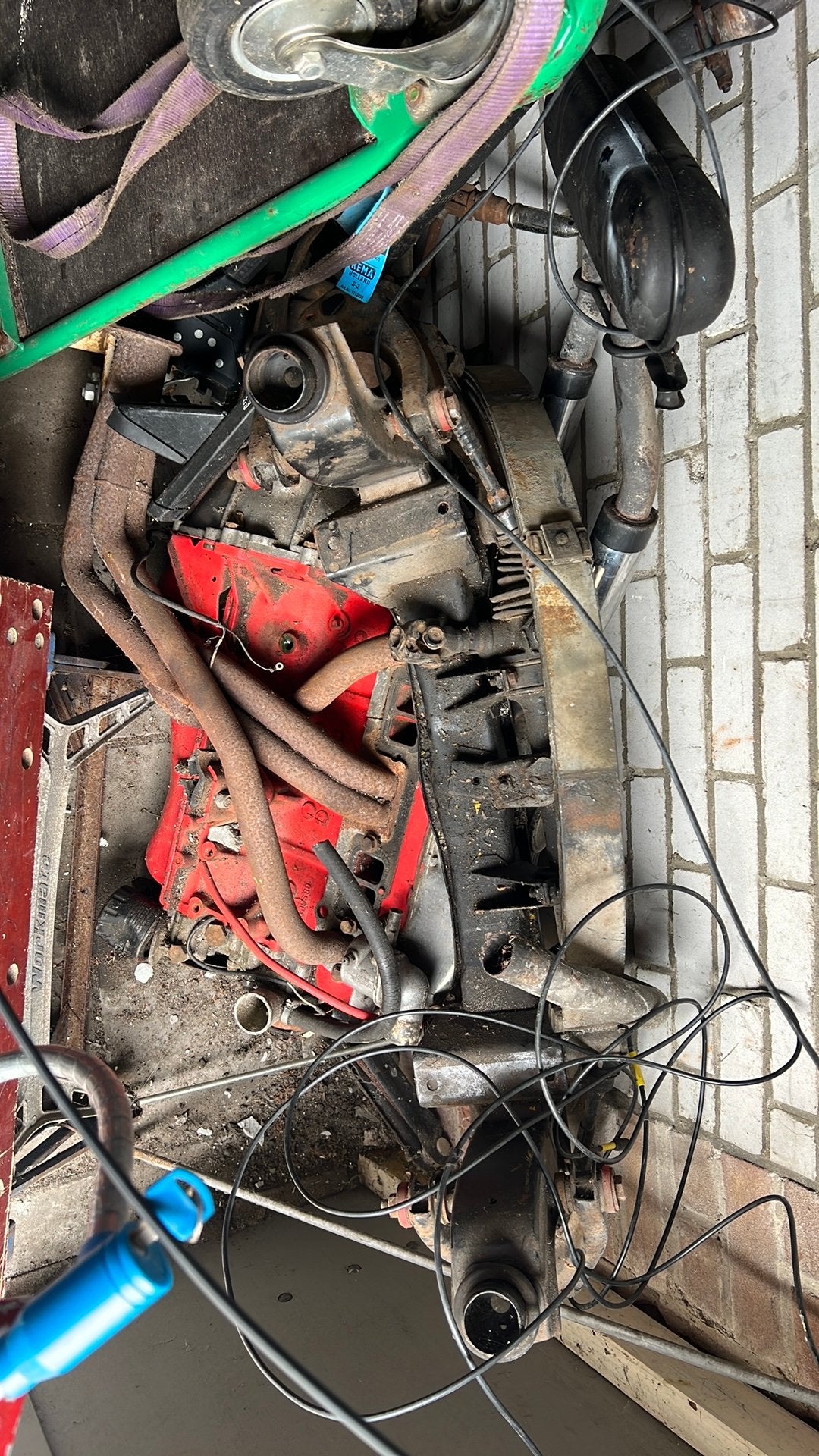 19S motorblok Opel GT, Auto-onderdelen, Motor en Toebehoren, Ophalen, Gebruikt, Opel