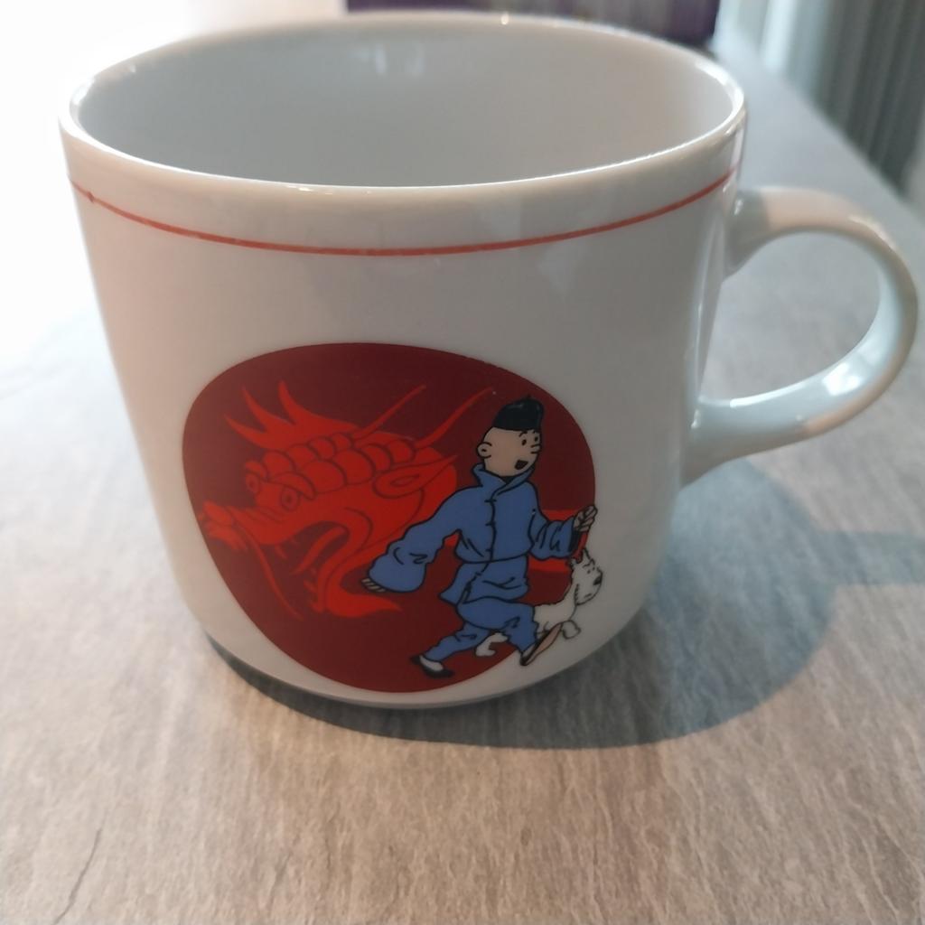 Kuifje Mok - Porselein - Hergé/Tintin Licensing, Ophalen of Verzenden