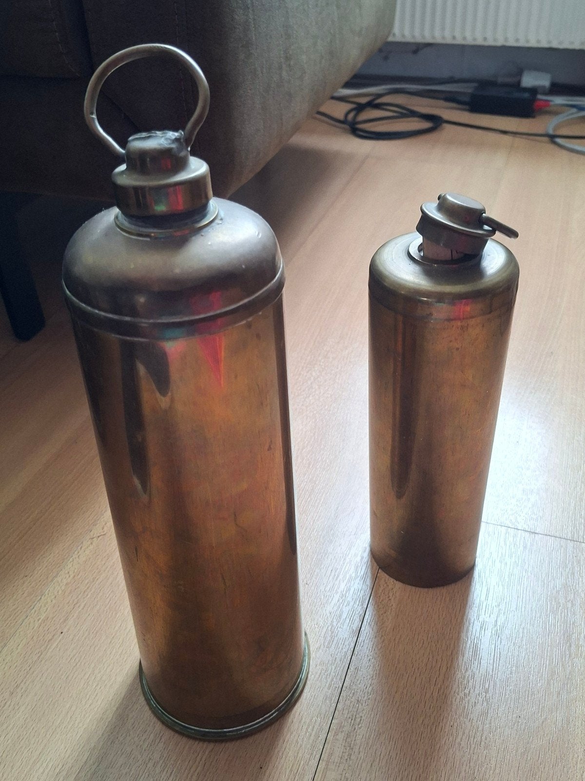 Vintage Koperen kruiken - Decoratieve Stukken, Antiek en Kunst, Ophalen