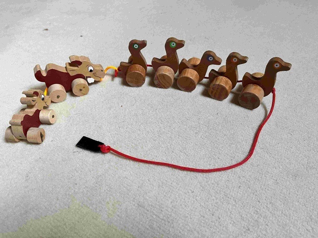 Houten speelgoed bijna gratis, Ophalen, Zo goed als nieuw