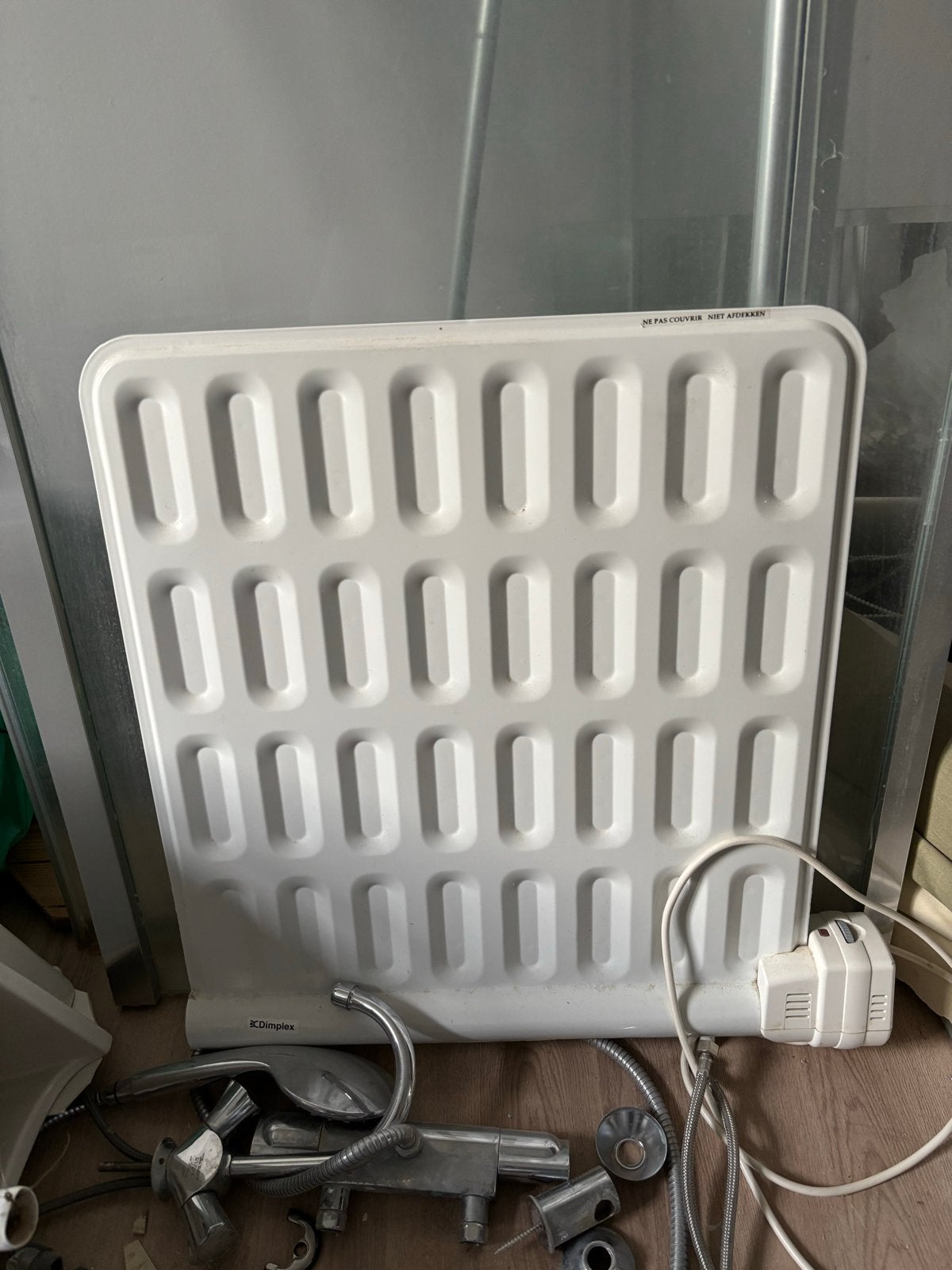 Dimplex elektrische radiator, Doe-het-zelf en Verbouw, Ophalen, 500 tot 800 watt, Radiator, Zo goed als nieuw