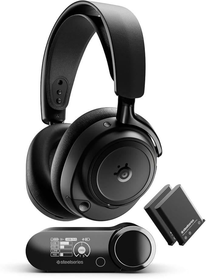 Steelseries Arctic Nova Pro, Ophalen, Mute-functie, On-ear, Zo goed als nieuw