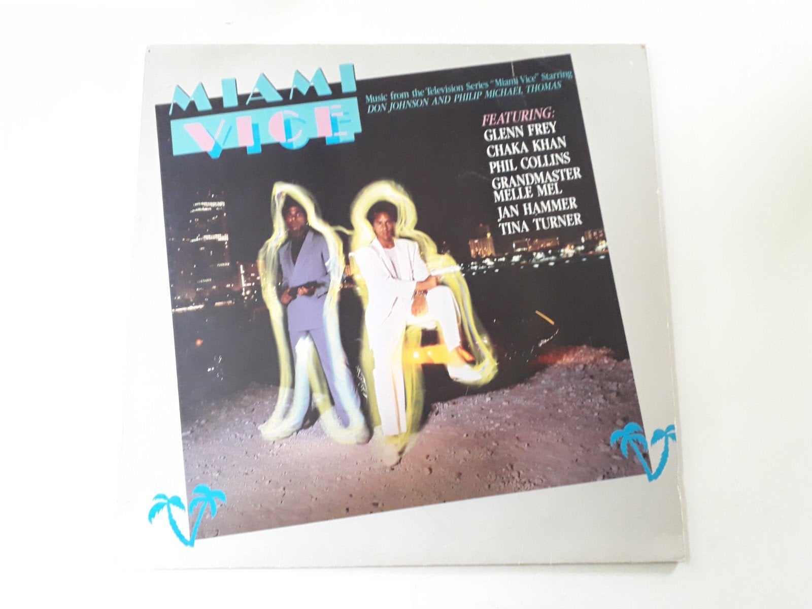 Lp vinyl  Miami Vice Soundtrack ft. Jan Hammer, Phil Collins, Ophalen of Verzenden, Gebruikt, 12 inch