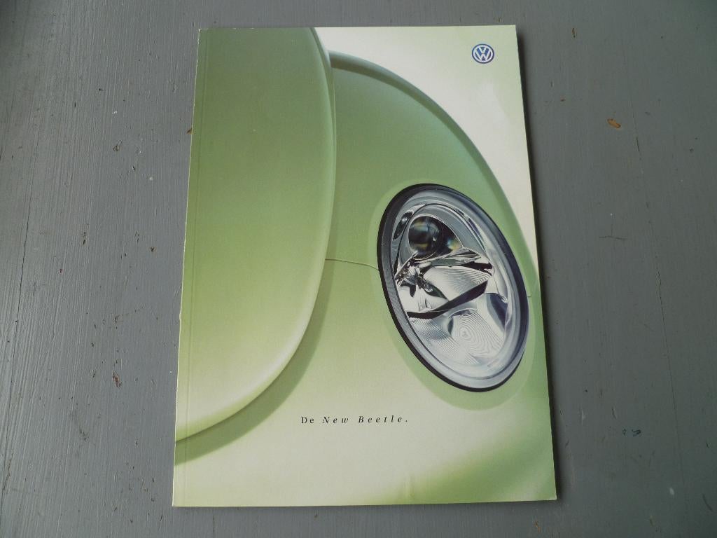 VW Beetle folder New Beetle 1998 Nederlands, Ophalen of Verzenden, Zo goed als nieuw, Volkswagen