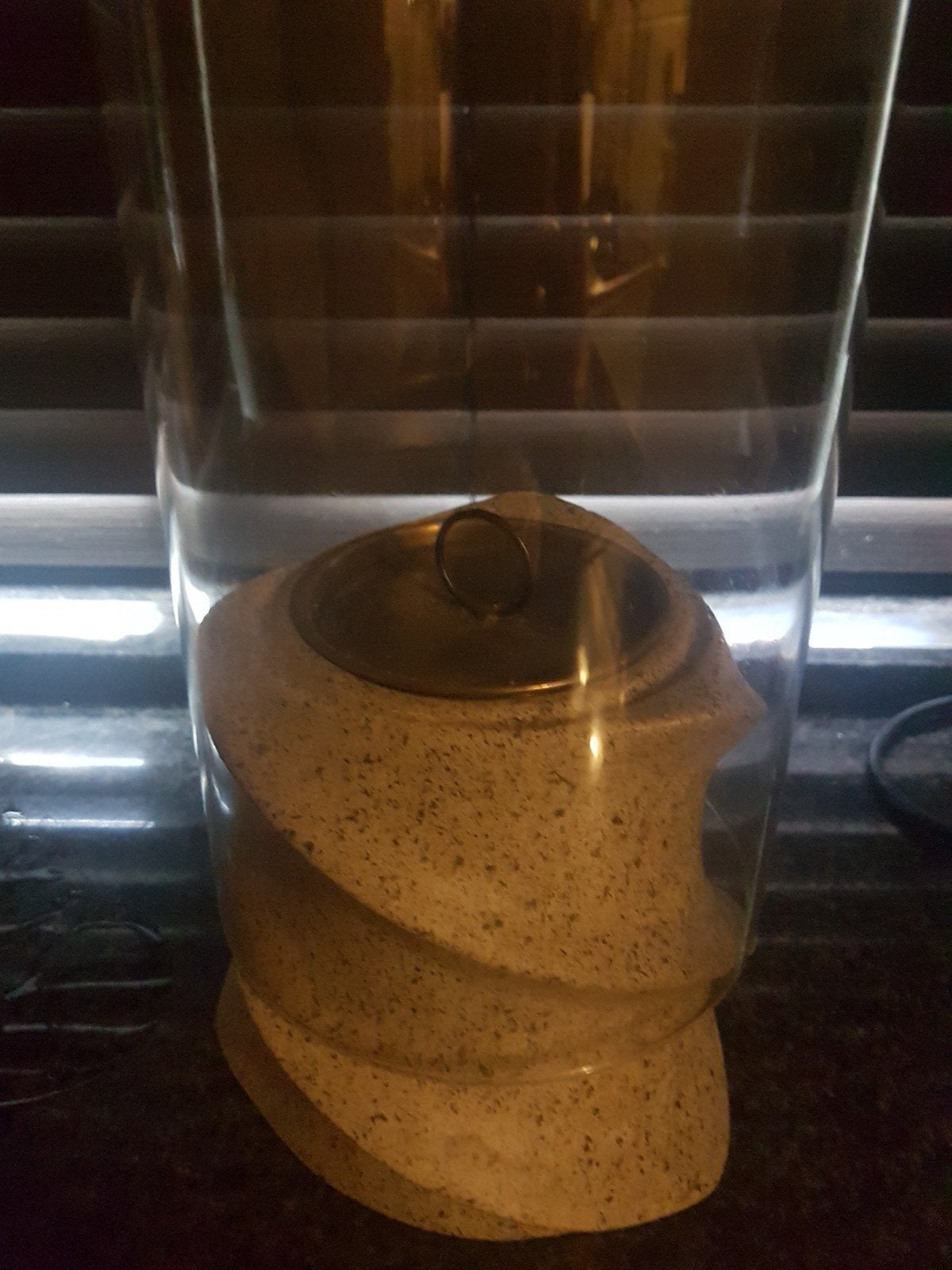 Bio ethanol terrashaard met glas spinmodel, Huis en Inrichting, Ophalen of Verzenden, Overige brandstoffen, Bio-ethanolhaard