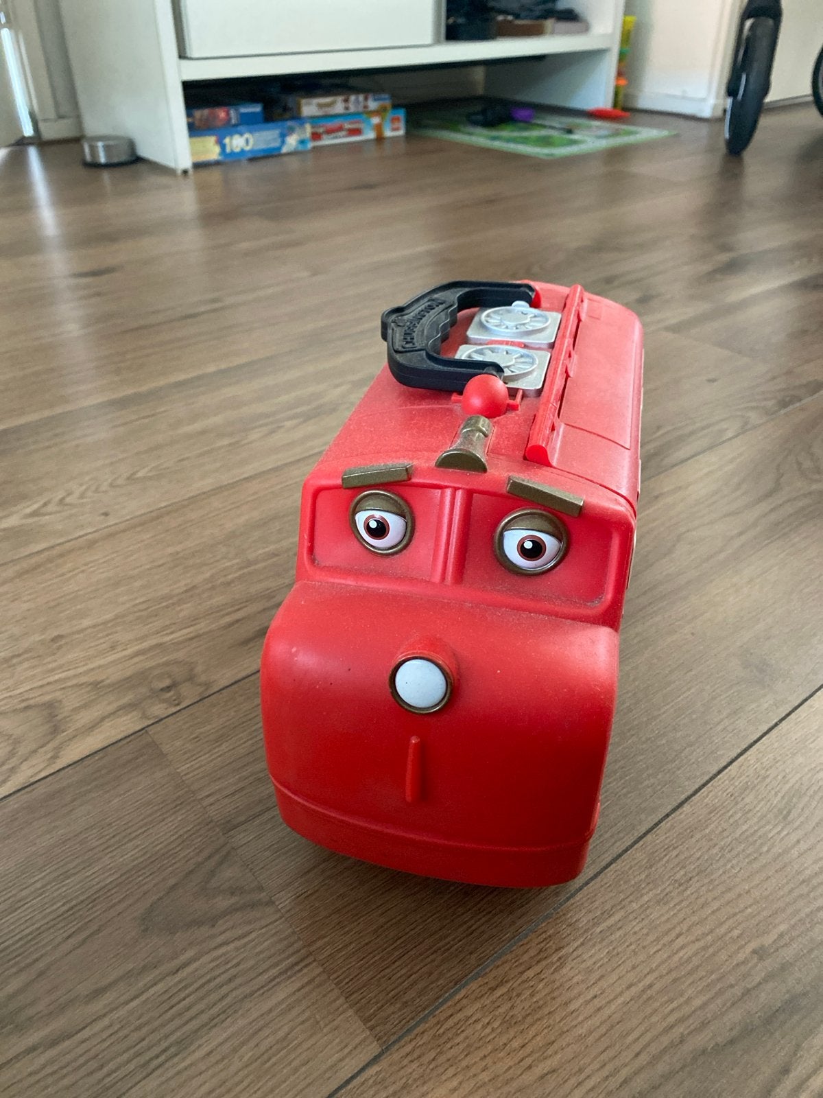 Chuggington Trein Koffer met 15 Treintjes, Kinderen en Baby's, Speelgoed | Speelgoedvoertuigen, Ophalen, Gebruikt