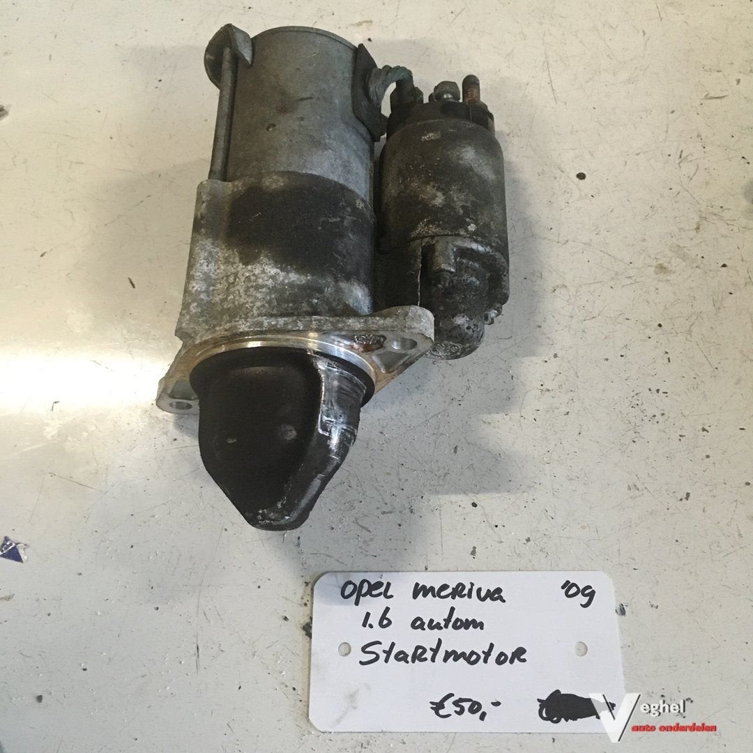 Opel Meriva 1.6 autom.  2009  Startmotor, Gebruikt, -, -, Ophalen of Verzenden