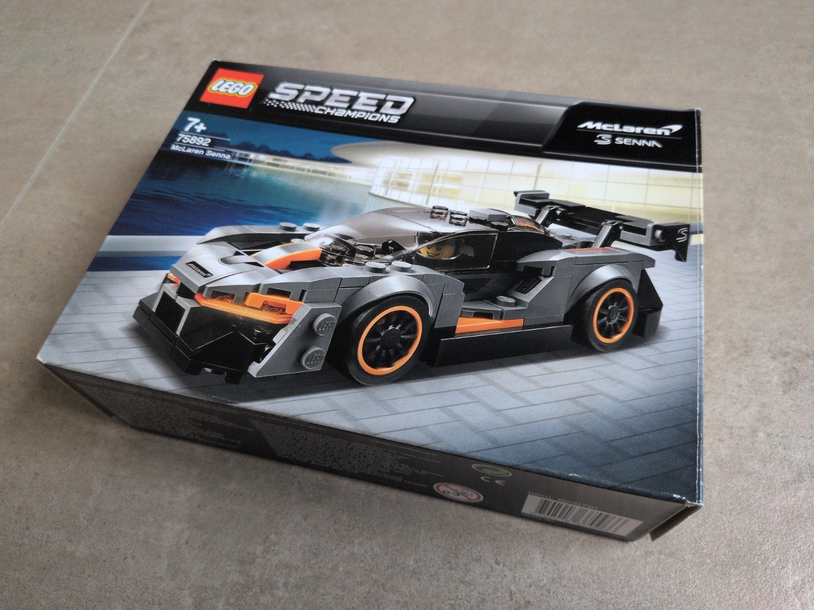 Lego Speed Champions 75892 McLaren Senna (z.g.a.n.), Ophalen of Verzenden, Zo goed als nieuw
