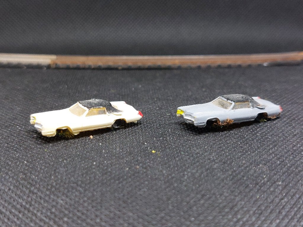 Bachmann 7010 - 2 x Amerikaanse personenauto (13063), Hobby en Vrije tijd, Modeltreinen | N-Spoor, Gebruikt, Gelijkstroom, Bachmann