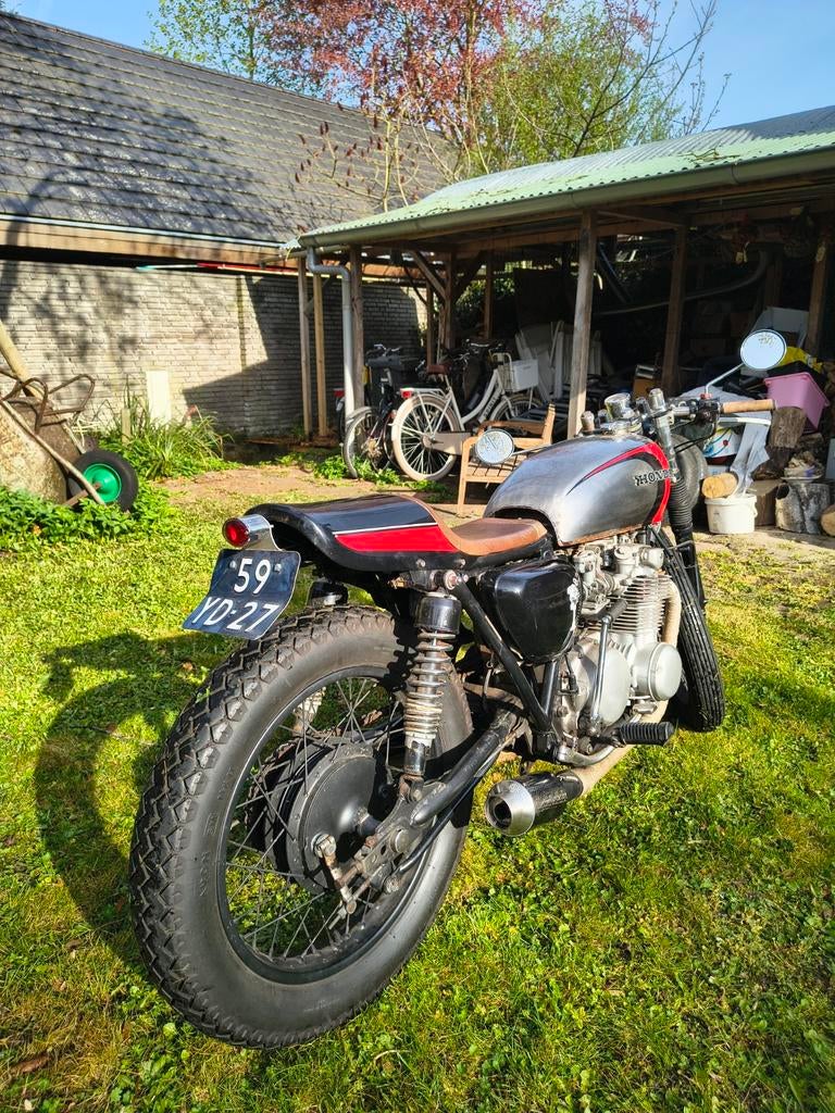 Unieke Honda Cafe Racer - Klassieke Stijl CB500, 2 cilinders, Occasion, Particulier, Meer dan 35 kW