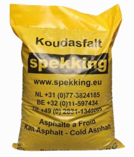 Koudasfalt uit voorraad leverbaar 25kg €21,95/zak, Overige materialen, Overige typen, Nieuw, Ophalen of Verzenden