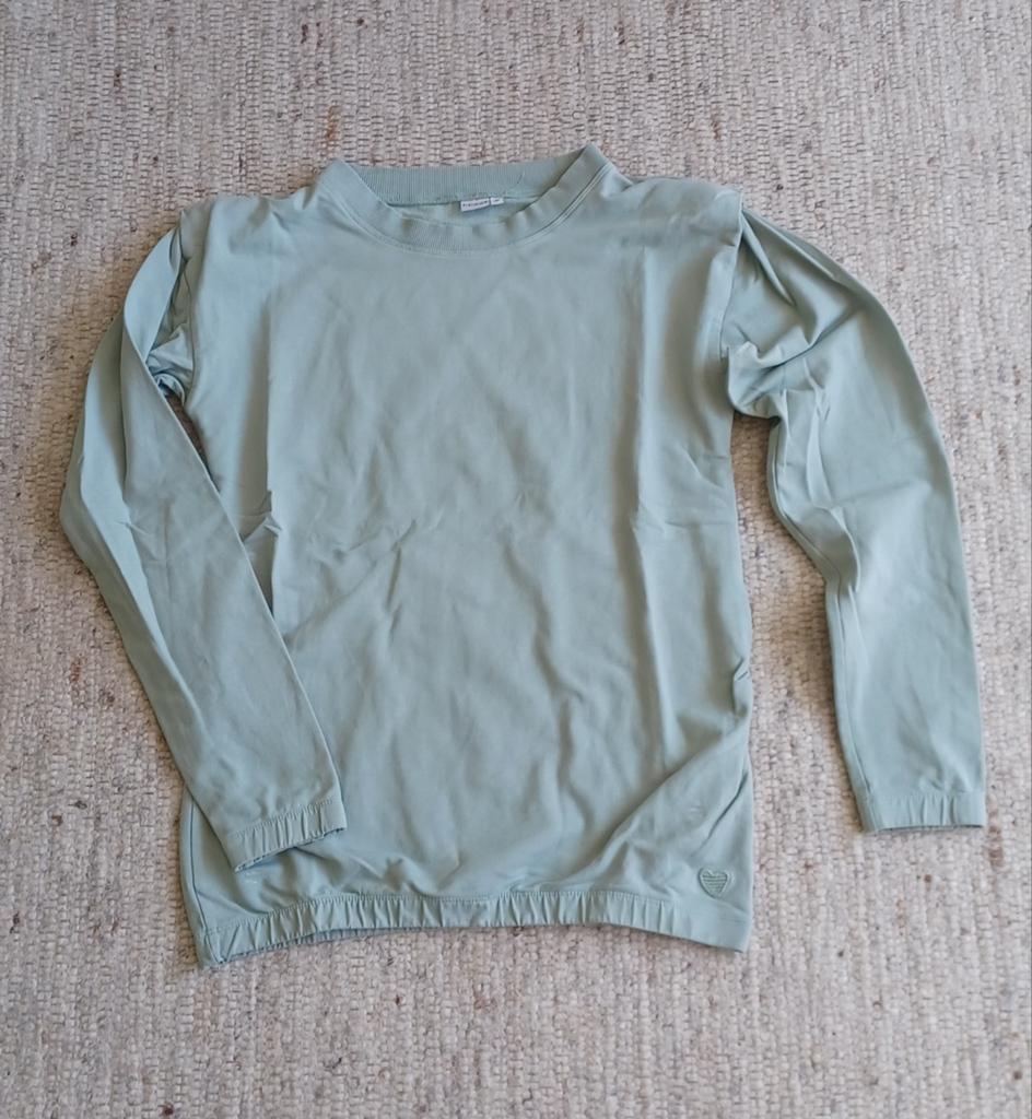 Mintgroene zwangerschapstrui, Prenatal, maat M, Kleding | Dames, Positiekleding, Maat 38/40 (M), Trui of Vest, Ophalen of Verzenden
