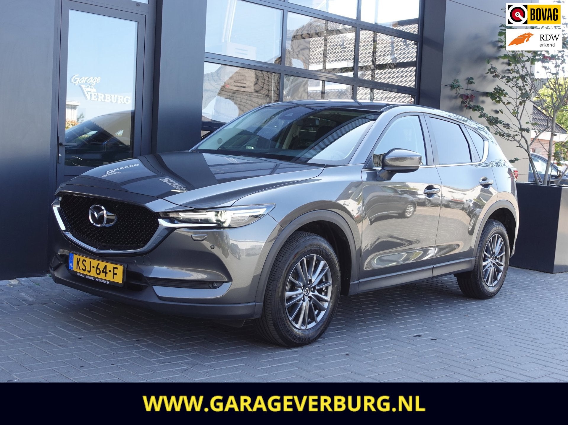 Mazda CX-5 2.0 SkyActiv-G 165 GT-M AWD Automaat (Navigatie,P, Automaat, 1998 cc, Stof, Gebruikt