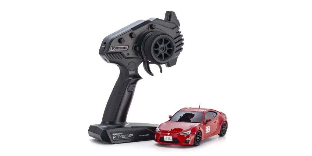 Kyosho Mini-Z AWD Readyset Toyota 86 MF Ghost, Elektro, Nieuw, Ophalen of Verzenden, Auto onroad
