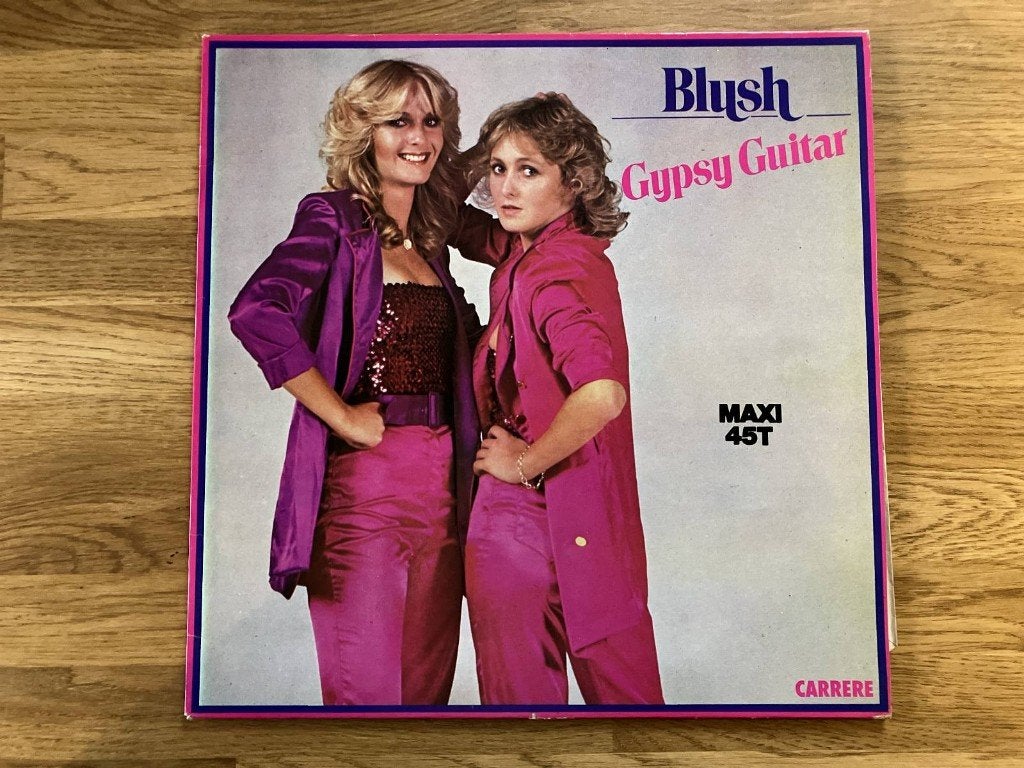 Blush (2) / Gypsy Guitar, Ophalen of Verzenden, Zo goed als nieuw, Overige formaten, Disco