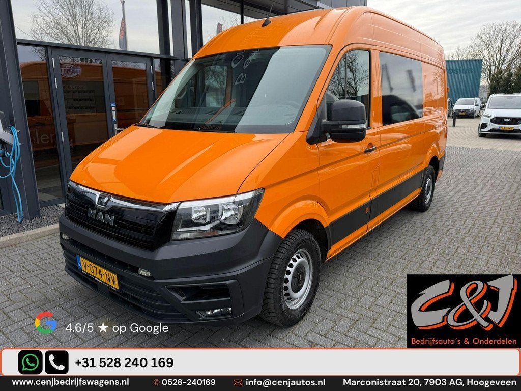 MAN TGE 35 2.0 Standaard Normaal DC kapotte turbo, cruise, a, Info@man-trucks.nl, 1968 cc, Postbus 72
3800 HD  Amersfoort, NL