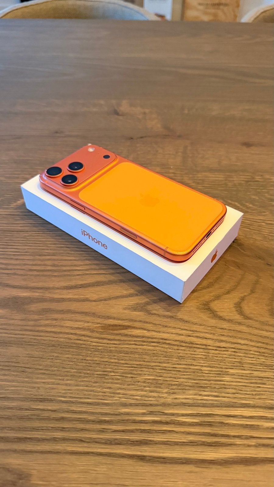 iPhone 17 Pro Max Cosmic Orange 256GB, 256 GB, Gebruikt, Overige modellen, Ophalen of Verzenden