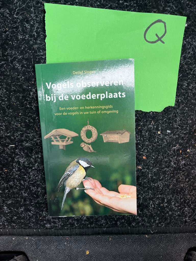 Vogels observeren bij de voederplaats - Detlef Singer, Boeken, Ophalen of Verzenden, Zo goed als nieuw, Vogels