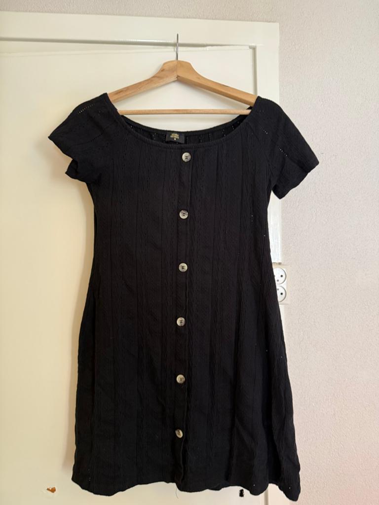 Zwart jurkje Seven Sisters, maat M, Kleding | Dames, Jurken, Gedragen, Maat 38/40 (M), Zwart, Ophalen of Verzenden
