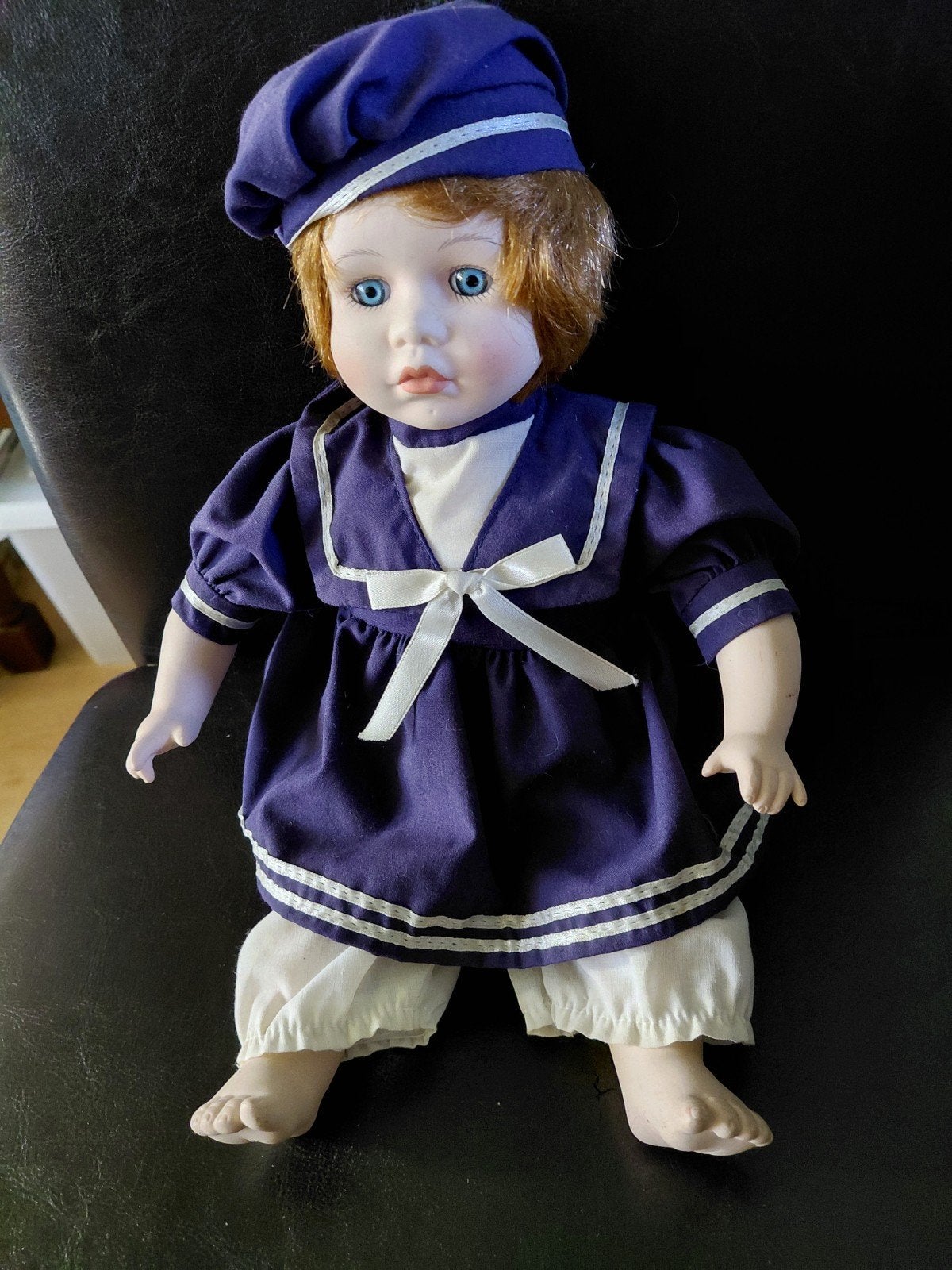 Vintage porseleinen pop Anne van de Promenade Collectie, Verzamelen, Ophalen of Verzenden, Zo goed als nieuw, Pop