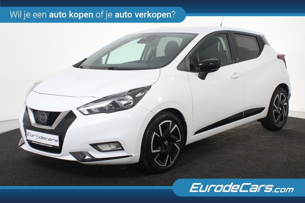 Nissan Micra 1.0 IG-T N-Design *1ste Eigenaar*Navigatie*Carp, Auto's, Voorwielaandrijving, Dealer onderhouden, Stof, Gebruikt