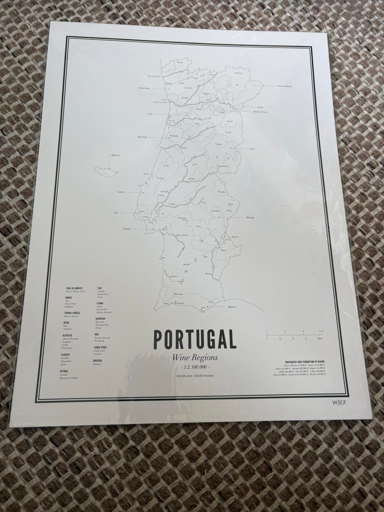 Wijck Portugal, Ophalen of Verzenden, Nieuw, Minder dan 50 cm, Foto of Poster