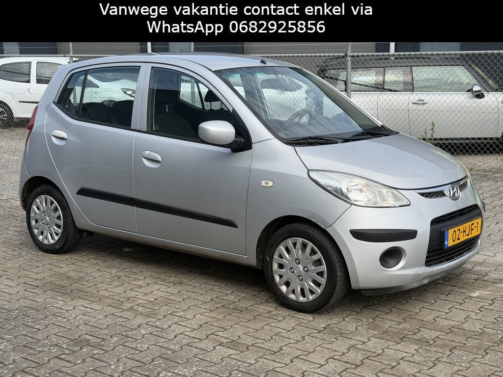 Hyundai i10 1.25i AIRCO APK:NIEUW BIJ AFLEVERING (bj 2008), Voorwielaandrijving, 450 kg, Gebruikt, 31 €/maand