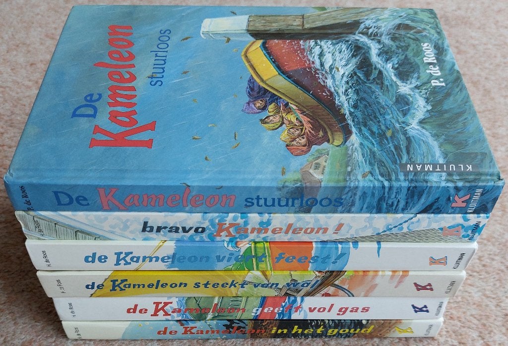 De Kameleon boeken (7) diverse kwaliteit per set of titel(s), Ophalen of Verzenden, Gelezen, Hotze de Roos, Fictie