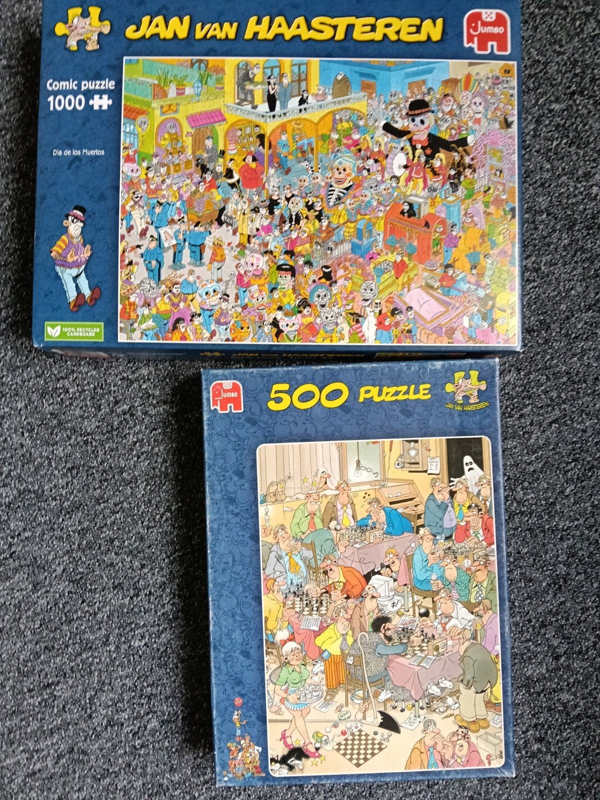 verschillende puzzels, alles in een koop 30 euro, Ophalen, 500 t/m 1500 stukjes, Gebruikt