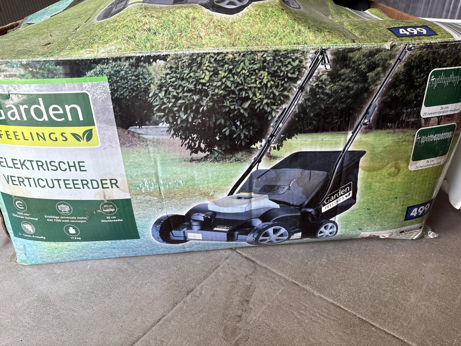 Garden Feelings Elektrische grasmaaier, Ophalen, Nieuw, Elektrisch
