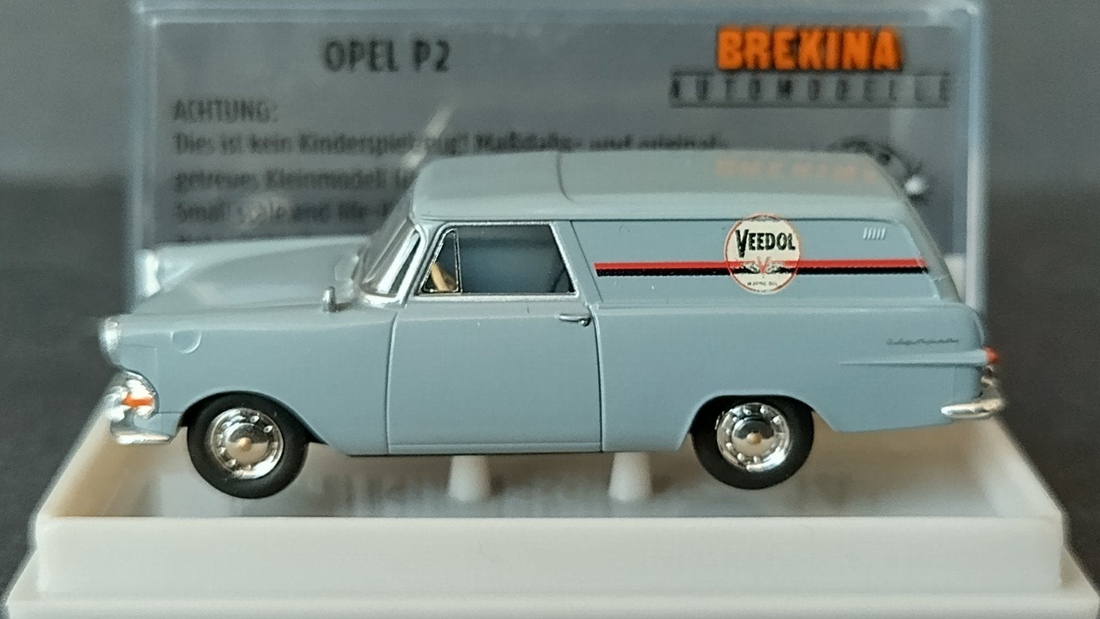 Opel Rekord P1 Veedol 1;87 H0 Brekina Pol, Auto, ., Nieuw, Ophalen of Verzenden