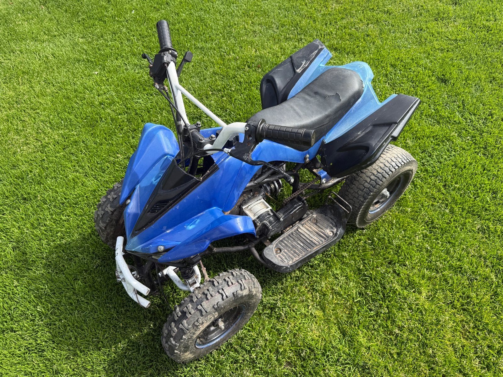 Blauwe kinderquad - Opknapper - opknap - 2 takt, Ophalen, Gebruikt