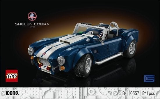 LEGO 10357 Icons Shelby Cobra 427 S/C, Overige thema's, Lego, Nieuw, Ophalen of Verzenden