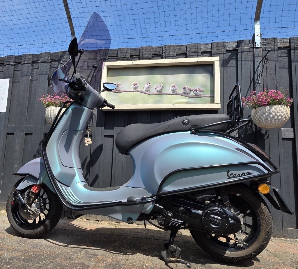 Vespa Sprint 50 4T  Aqua Chameleon, Ophalen, Overige modellen, 49 cc, Zo goed als nieuw
