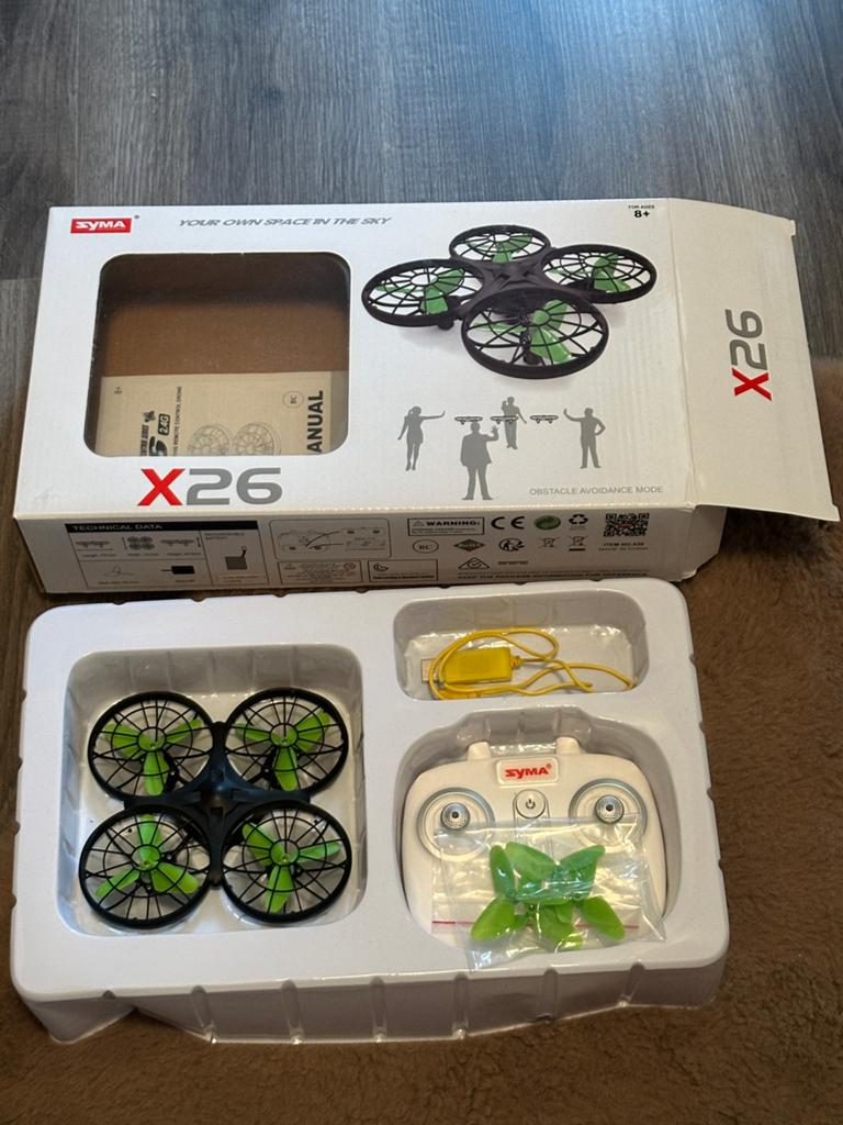 Drone speelgoed Syma x26, Ophalen, Syma, Altitude Hold, Minder dan 100 meter