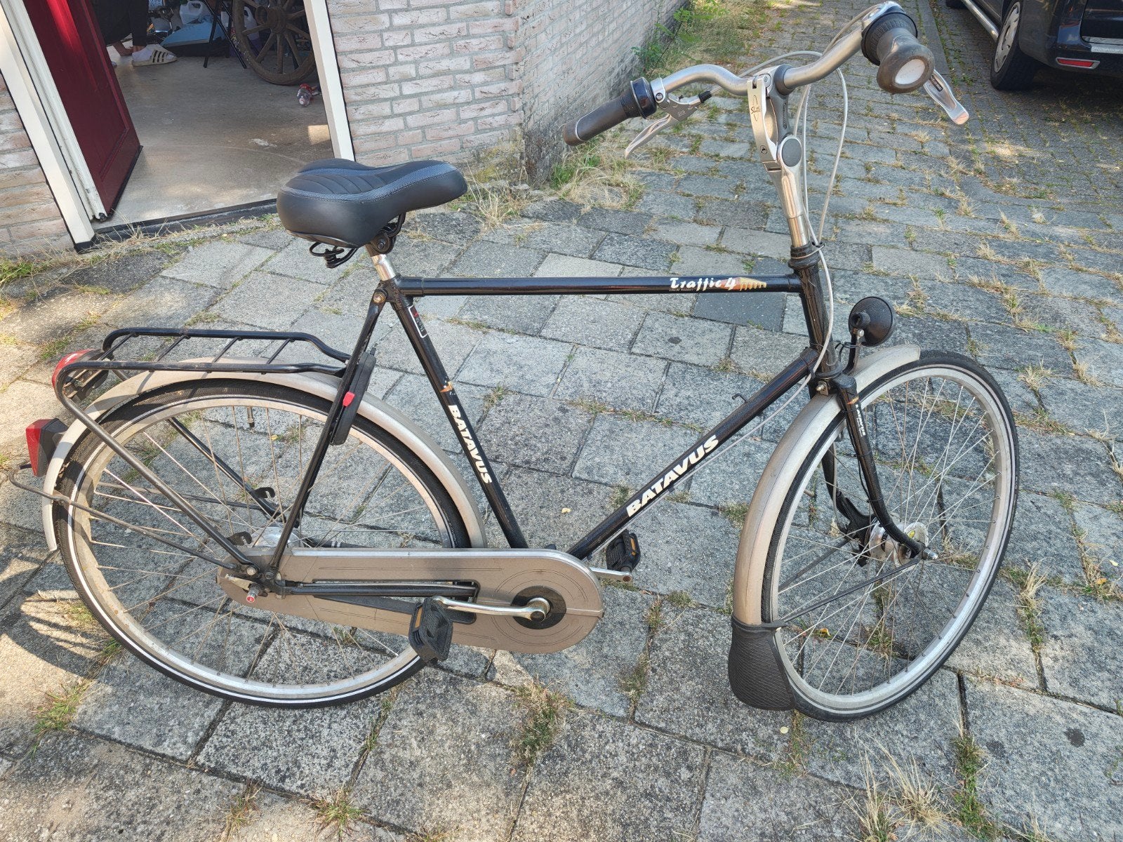 Batavus Traffic 4 herenfiets - 28 inch, 7 versnellingen, Fietsen en Brommers, Fietsen | Heren | Herenfietsen, Ophalen, Gebruikt