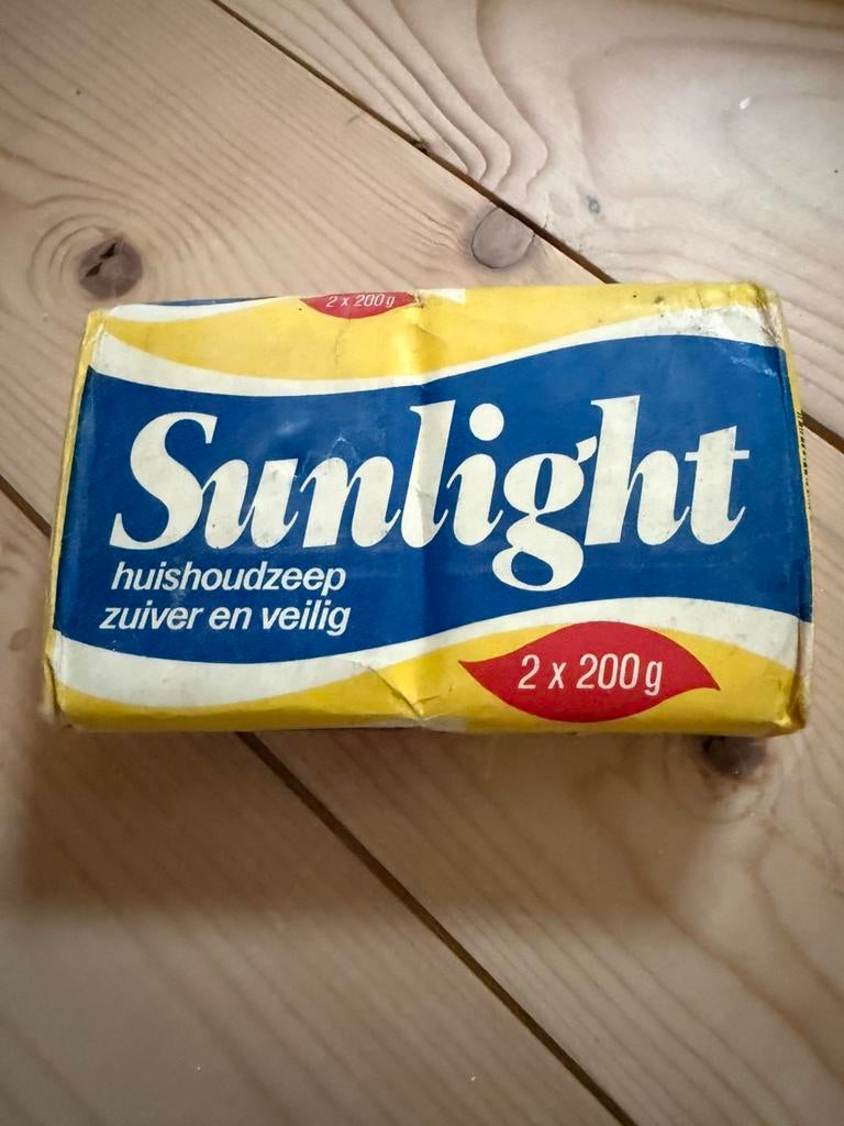 Vintage sunlight zeep, Ophalen of Verzenden
