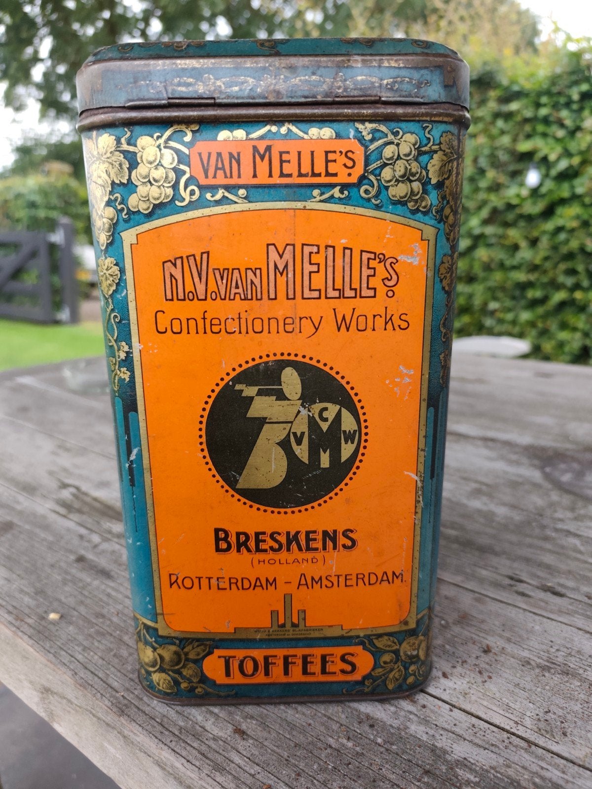 orginele van Melle's blik, Ophalen of Verzenden