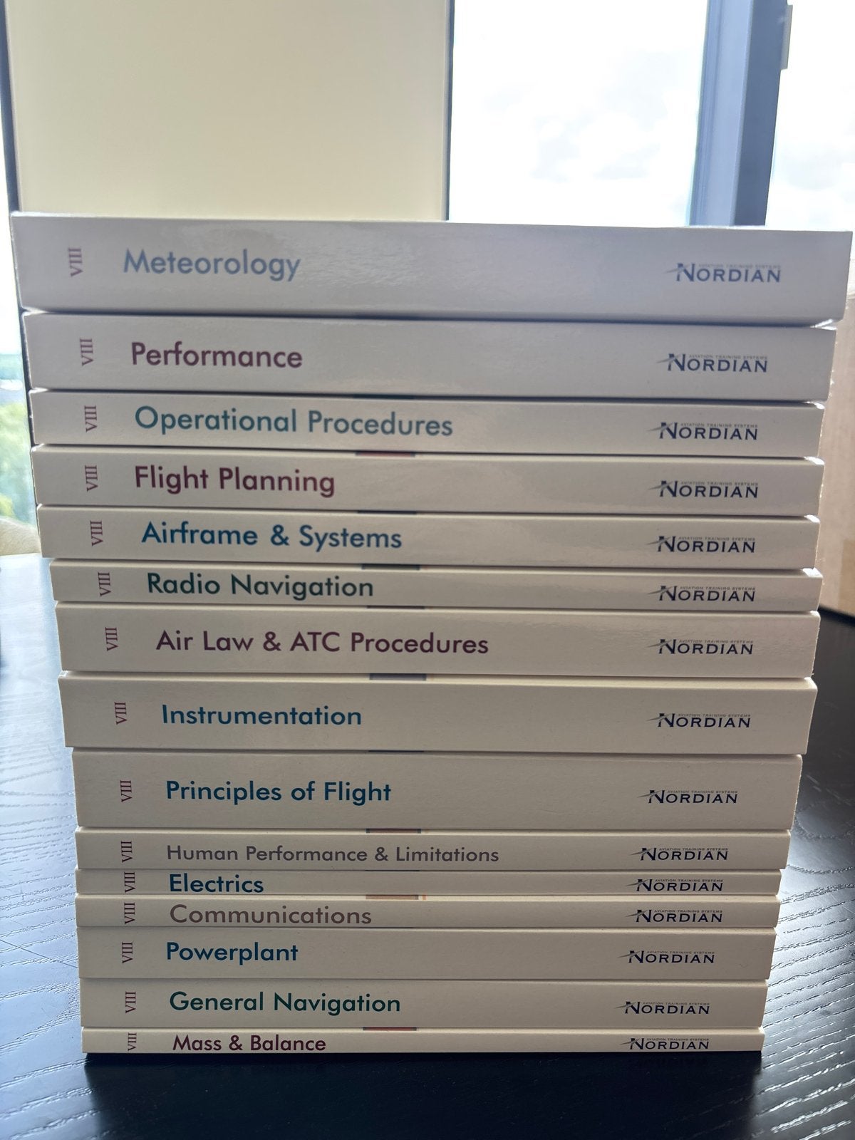 Nordian ATPL complete set - Zo goed als nieuw, Boeken, Ophalen of Verzenden, Beta, Zo goed als nieuw, Overige niveaus